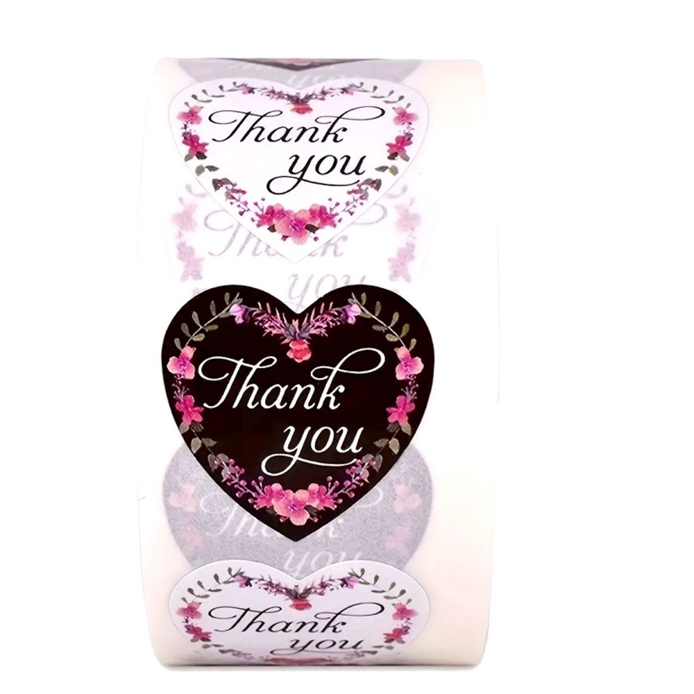 Thank You Stickers 100 pcs
